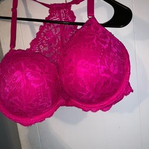 Pink bra
